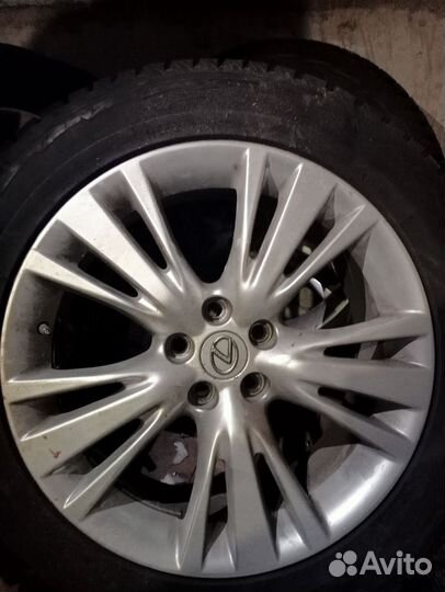Диски lexus r19 с зимней резиной hankook
