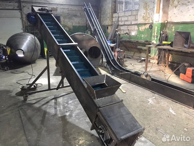 Транспортер ленточный. Конвейер скребковый