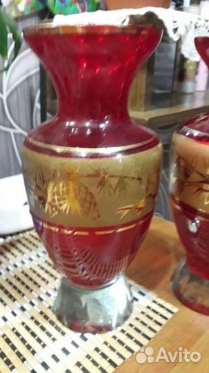 Старинные вазы 50год