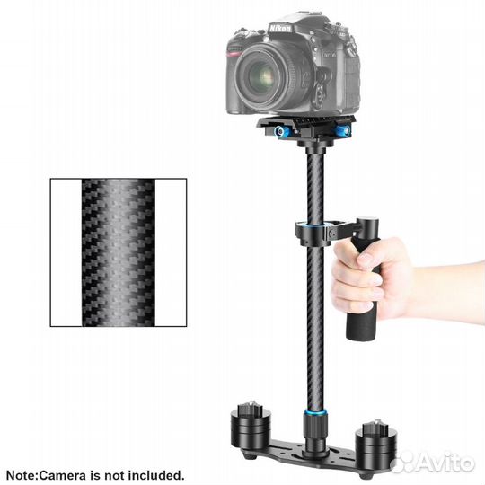 Стедикам для dslr видеокамеры из карбона 60 см
