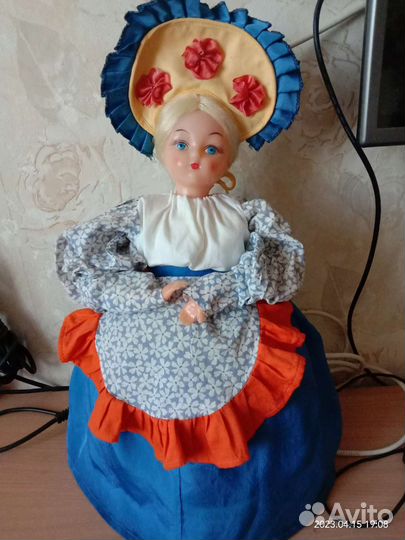 Кукла СССР на самовар, чайник