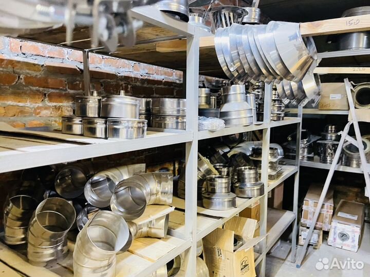 Дымоход для напольного котла