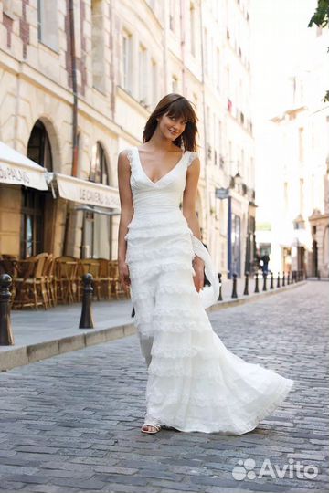 Свадебное платье Cymbeline 44 Франция+ нижняя юбка