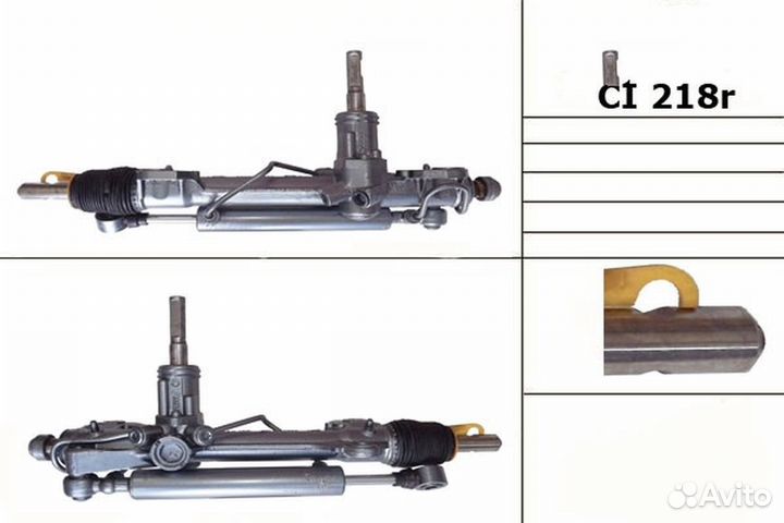 Рулевая рейка Citroen AX 1986-1998, Saxo 1996-2004