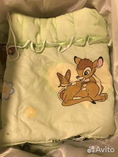 Бортики и балдахин в кроватку