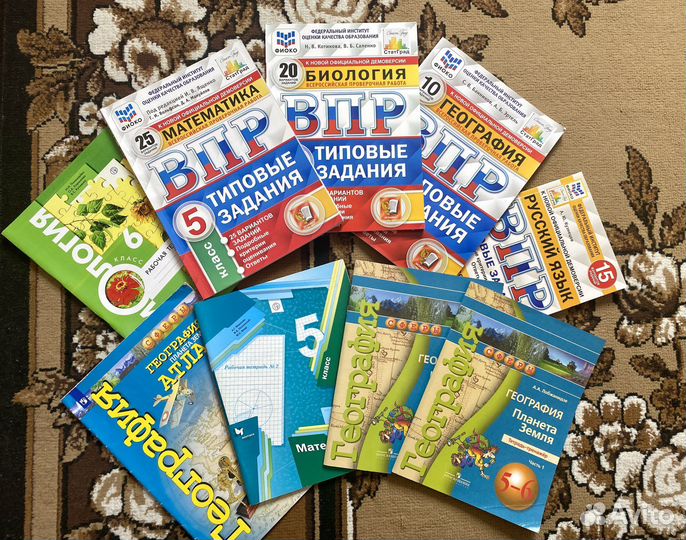 Впр 5-6 класс, рабочие тетради 5-6 класс