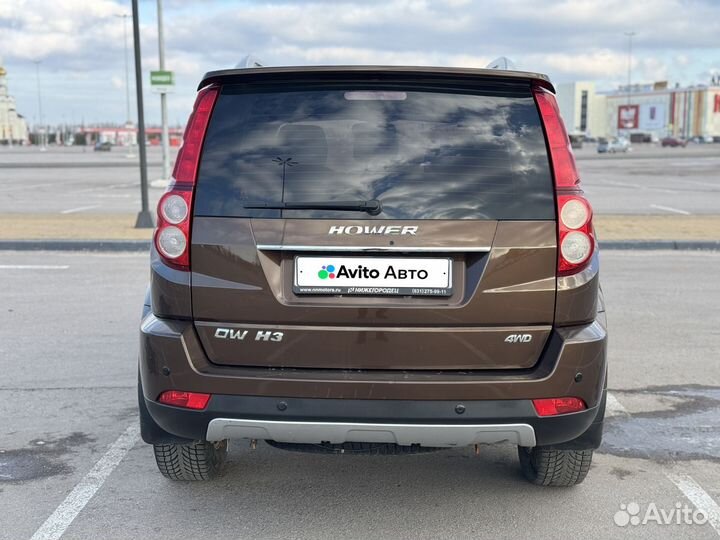 DW Hower H3 2.0 МТ, 2017, 124 085 км