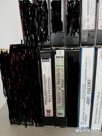 Видеокассеты с фильмами