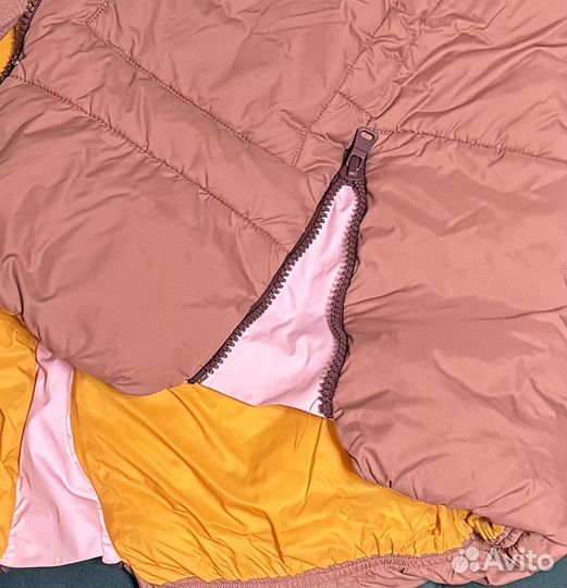 Куртка зимняя zara 128 сантиметров, для девочки