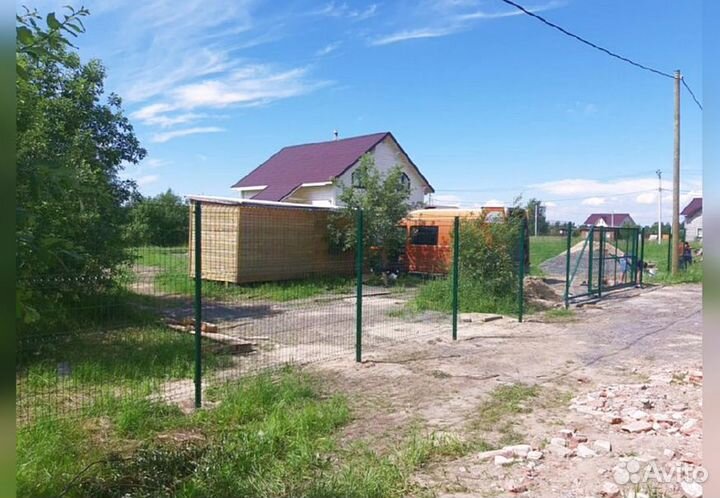 Сетка для забора 3d