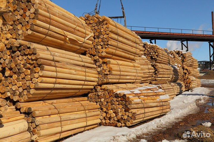 Дрова колотые хвойные