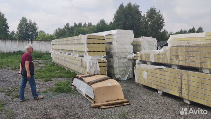 Сэндвич панели повышенной прочности (от 120м2)