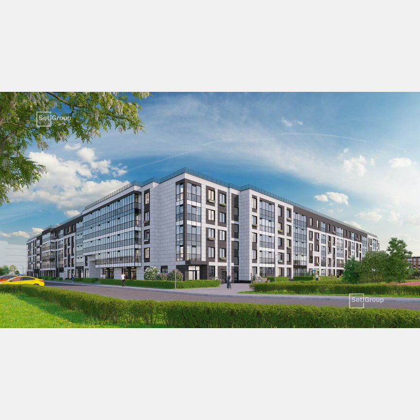 2-к. квартира, 53 м², 3/5 эт.