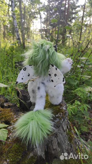 Плюшевая игрушка дракон Ирбис на заказ