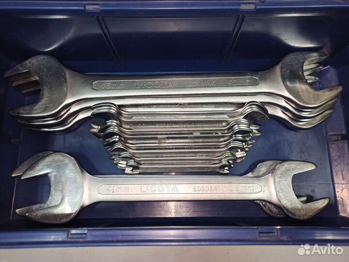 Ключи кгд Licota (рожковые/двусторонние) 8-46 мм
