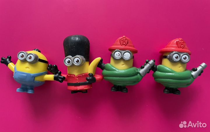 Миньоны из макдональдса и не только