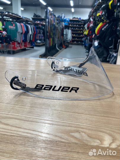 Защита горла вратаря bauer N18 lexan