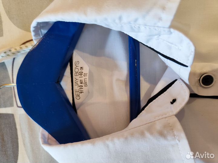 Рубашки школьные для мальчика р. 134-140