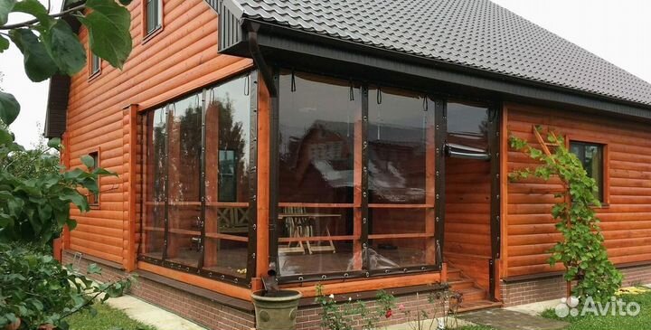 Мягкие окна, шторы пвх