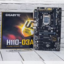 Материнская Плата 1151 Gigabyte GA-H110-D3A rev:1