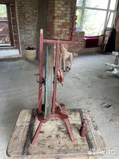 Прялка деревянная старинная