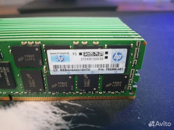 Память DDR4 Micron 16Gb 2133Mhz ECC REG
