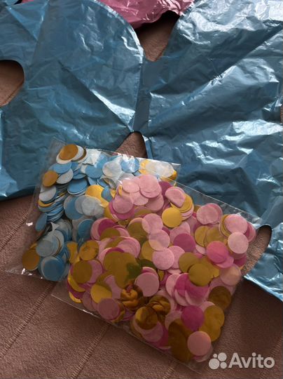 Гендер пати шары табличка хлопкшка