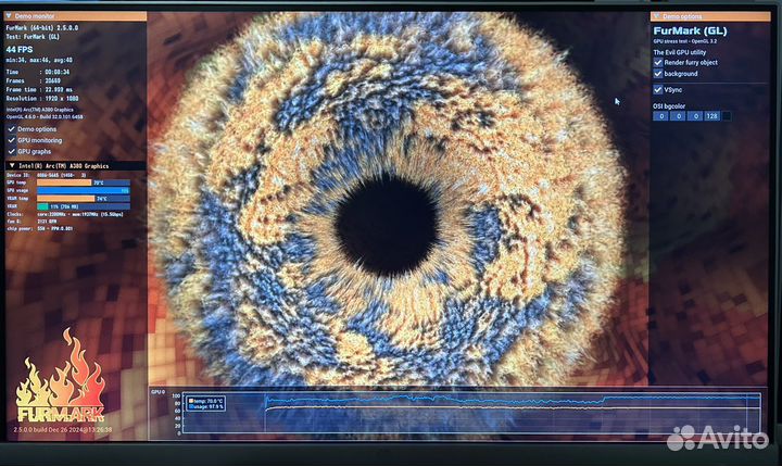 Видеокарта Intel arc A380 6Gb