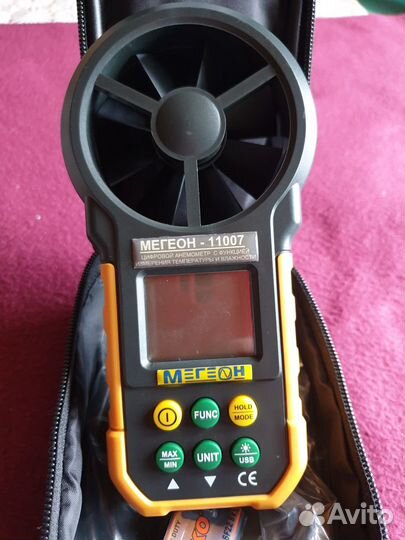 Цифровой анемометр мегеон 11007