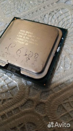 Процессор intel core 2 DUO 6300