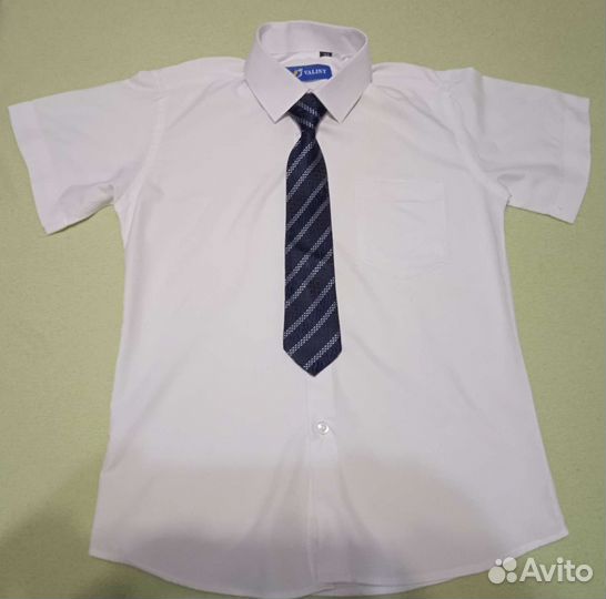Рубашки школьн. мальч(128р)