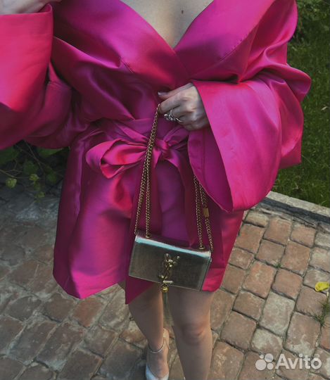 Шикарное вечернее платье-кимано