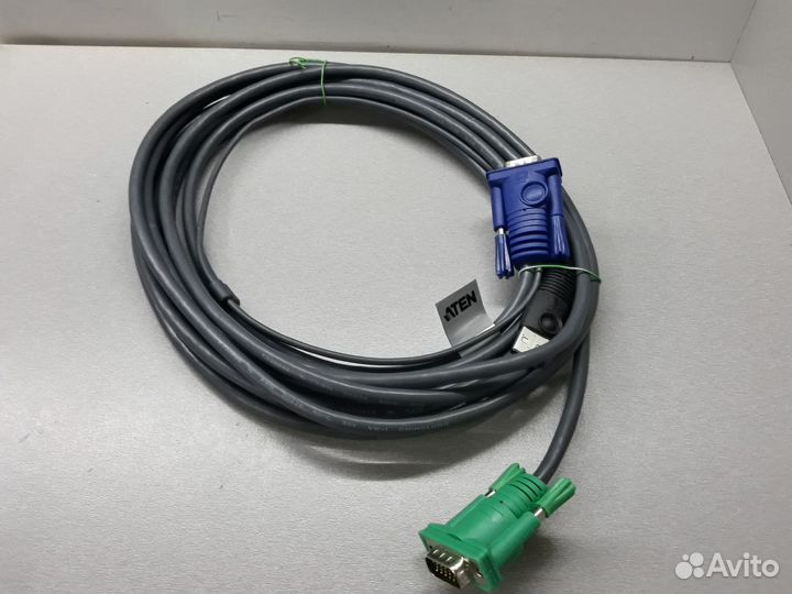 Кабель для KVM переключателя aten 2L-5205 VGA+USB