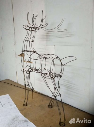 Новогодние фигурки - снеговик, ёлочка, олени, тигр