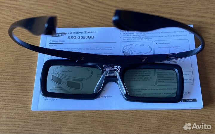 3D-очки SSG-3050GB для телевизоров Samsung