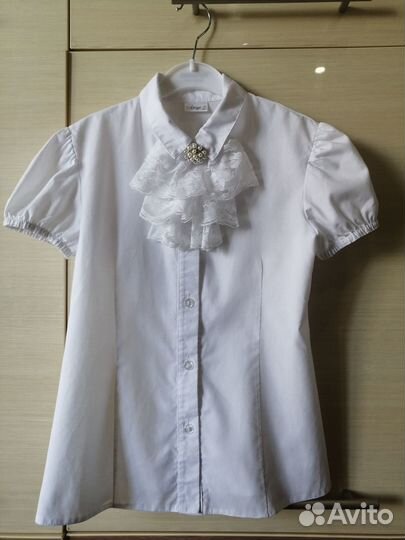 Школьная блузка 134-140