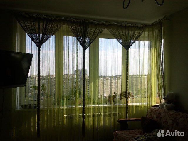 Шторы-нити, кисея