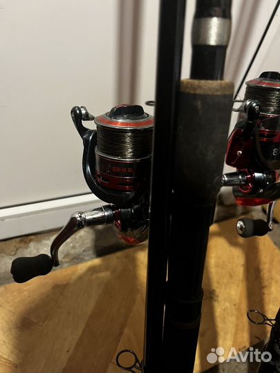 Фидера boyaby 3,9 до 150 катушка comandor 6000