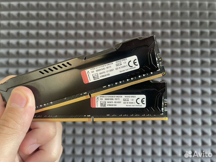 Оперативная память HyperX Fury 16GB 2400MHz