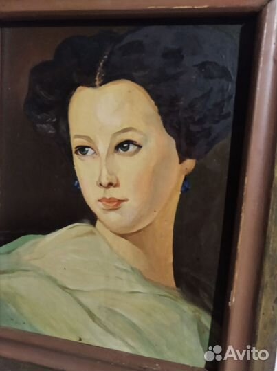 Живопись Картина Масло Портрет Женщины