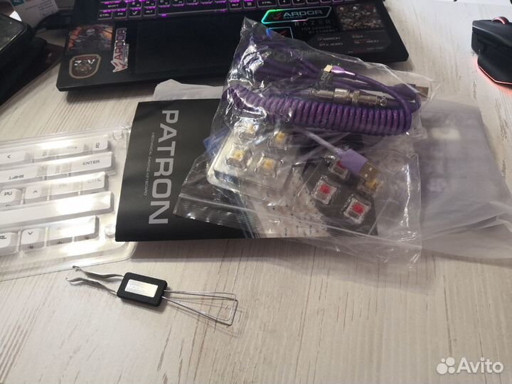 Клавиатура проводная ardor gaming Patron