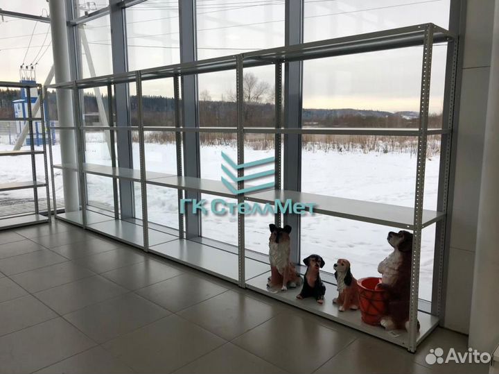 Металлические стеллажи для хранения