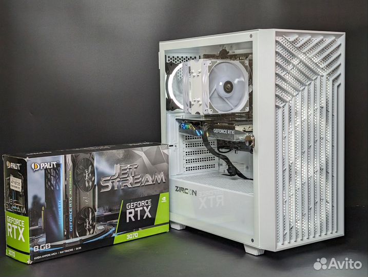 Игровой пк Ryzen 7 5700x / RTX 3070 /32gb/1tb SSD