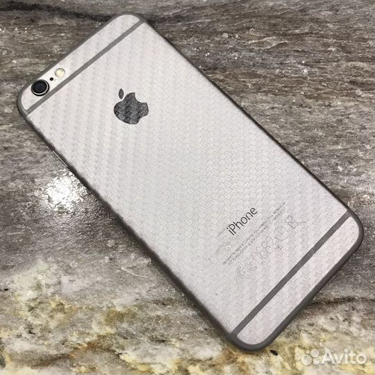 Пленка под карбон для iPhone 6/6S/6S Plus/X/XS