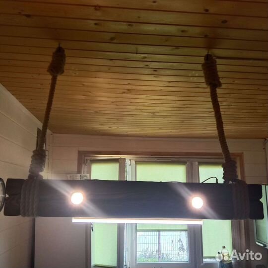 Люстра в стиле лофт