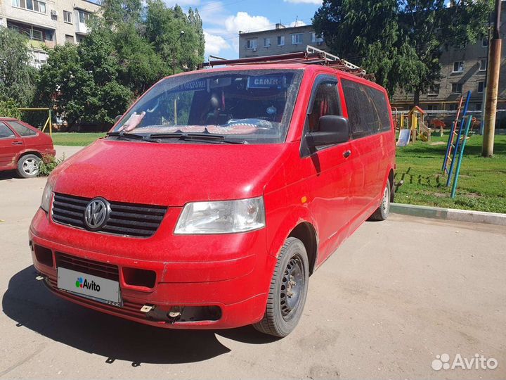 Volkswagen Transporter 2.5 МТ, 2005, 520 400 км
