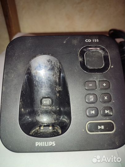 Радиотелефон Philips CD 155 с автоответчиком
