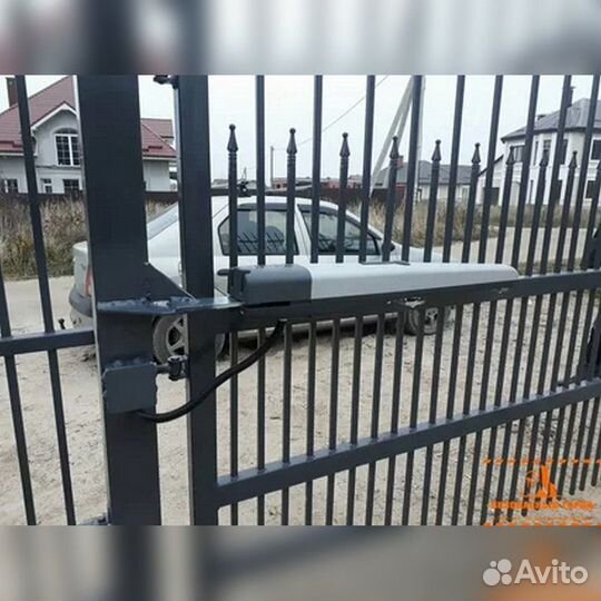 Автоматика для распашных ворот от производителя без пыли и шума