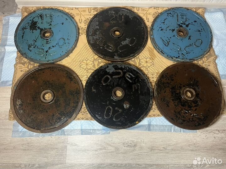 Спортивные блины СССР и гриф