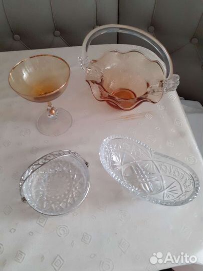 Вазы,графины,конфетницы СССР